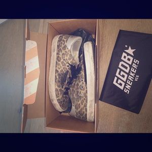 Golden Goose Deluxe Brand Sneakers ~cheetah print~